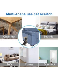 SYOSI Furniture Scratch Guards,10Pack Cat Scratcher, Cat Scratch Deterrent Tape, Cat Repellent for Furniture, Cat Scratching pad, Cat Training Tape, Protector for Couch, Carpet, Doors  - Image 4