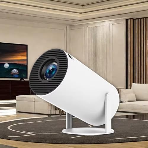 Cubonic Free Style Pro Projector for Home 4K & 1080p Support, 270° Rotatable Projector 4000 Lumens Android 11 WiFi Bluetooth YouTube PrimeVideo Hotstar Netflix Apps, 720p Native, 150" Max Display - Image 1