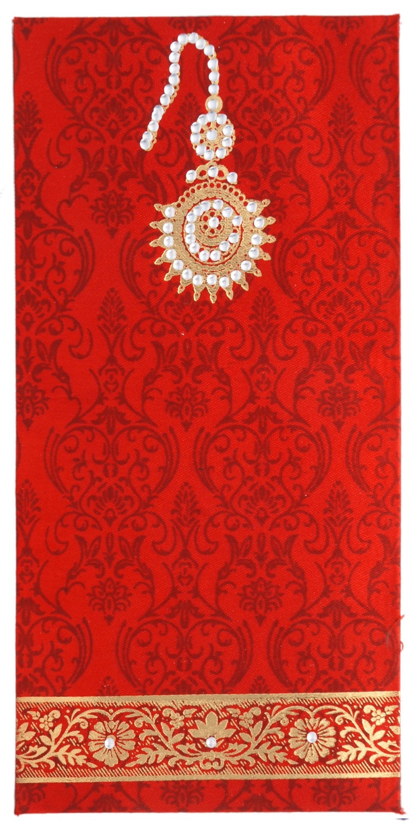 Idol Collections Dattatreya Shagun Envelopes Red (Pack of 10) - Image 4