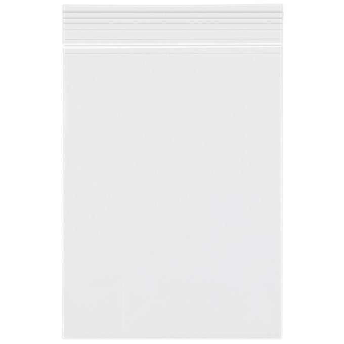3X 4 PACK OF 100 SMALL CLEAR POLY ZIPPER BAGS RECLOSABLE ZIPPER LOCK STORAGE PLASTIC BAGS FOR JEWELRY GIFT CARD HALLOWEEN CANDY