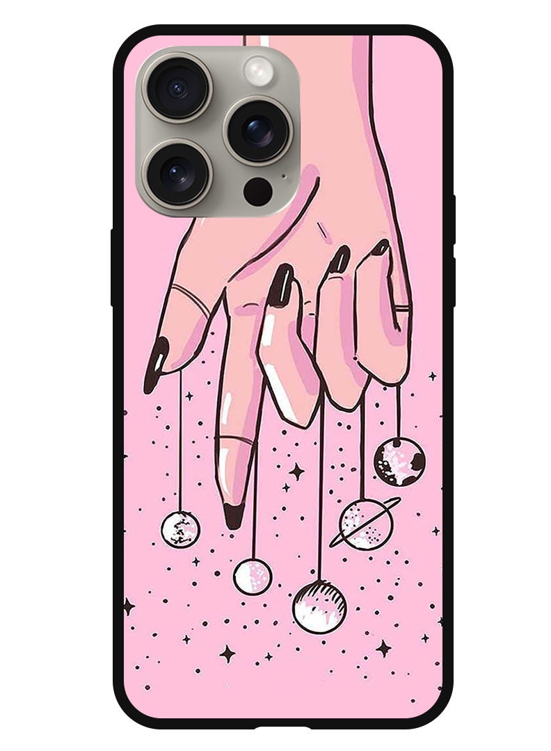 Theodor Protective Case Anti Scratch Shock Proof Bumper Cover For iPhone 15 Pro Planets Imagination - Image 1