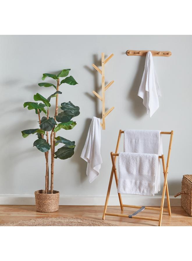 Natura Wooden 5 Peg Wall Mounted Hook Rack - Image 4