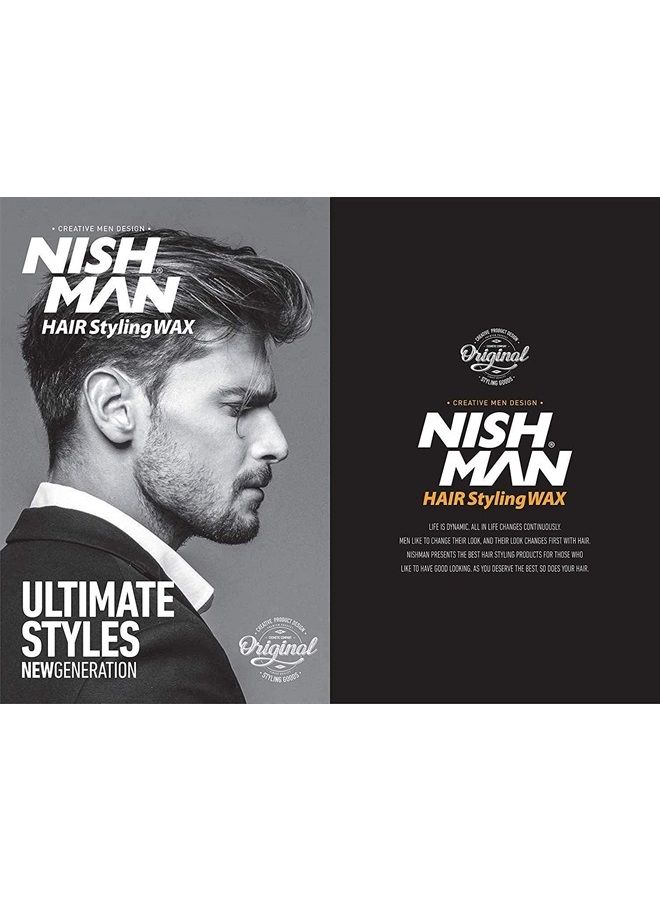 NISHMAN Hair Styling Series (06 Mystic Gummy AQUA WAX, 150ml) - Image 2