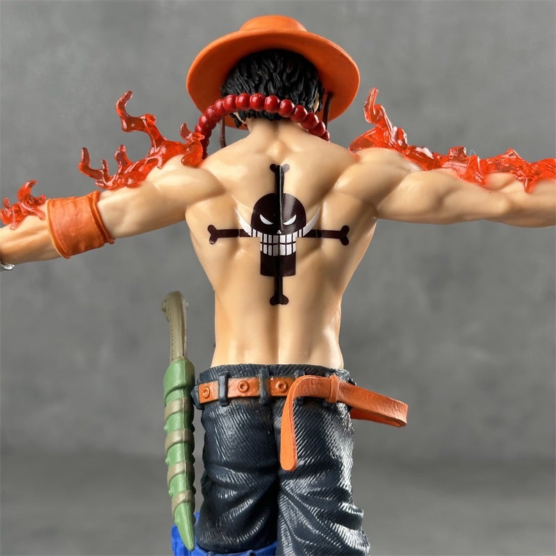 One Piece Action Figure Ace with Extended Arms - Image 4