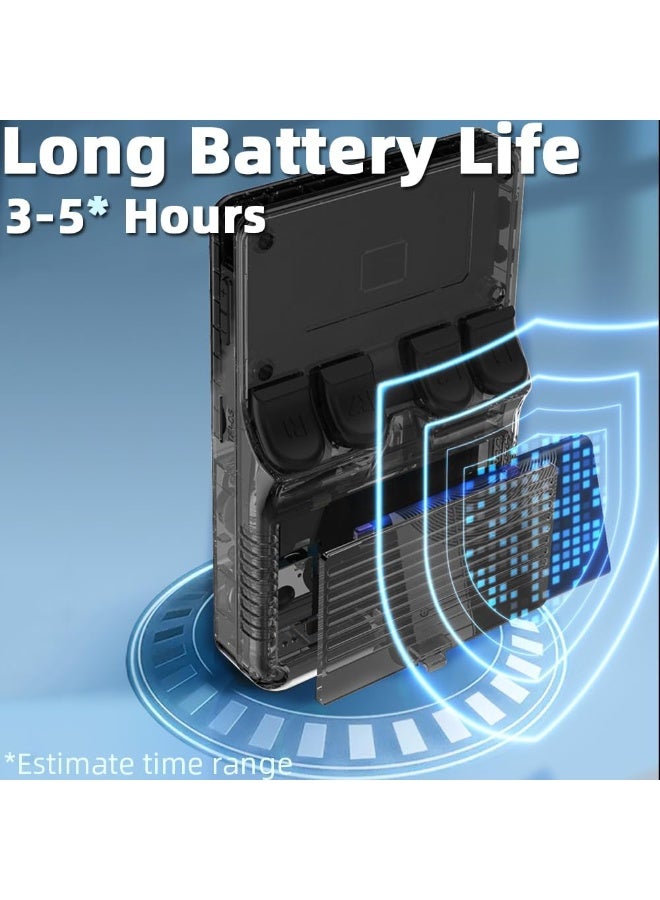 TIGER Retro Handheld Game Console with 3.5 Inch Screen, Built-In Rechargeable Battery, Portable Handheld Video Game System with Preinstalled Classic Games - Image 5