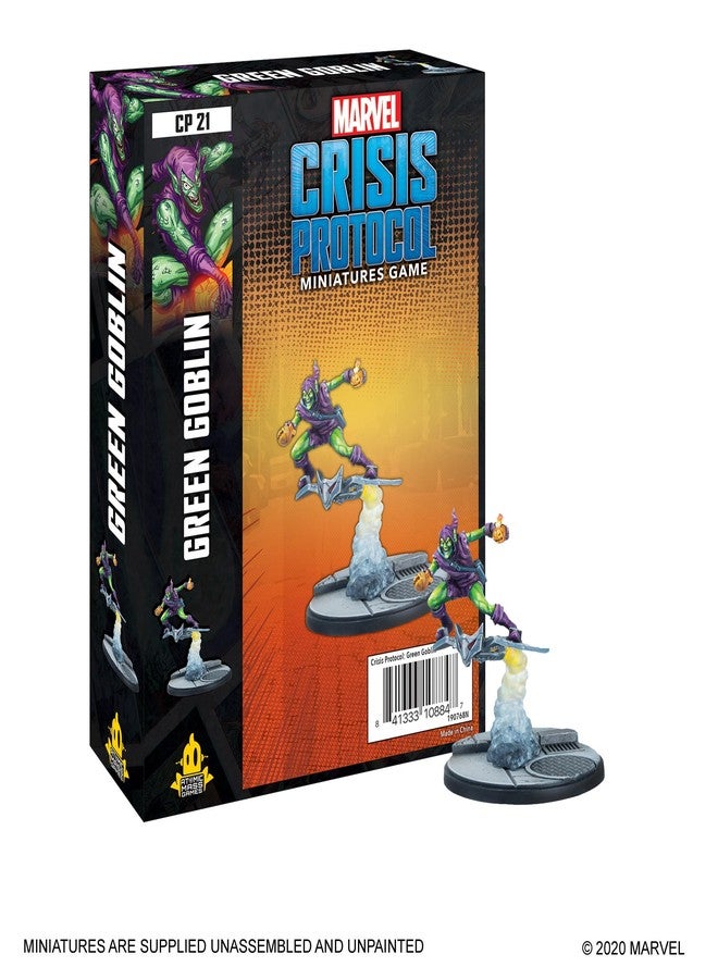 Atomic Mass Games Marvel: Crisis Protocol Green Goblin CHARACTER PACK - Unleash Chaos with the Goblin King! Tabletop Superhero Game, Ages 14+, 2 Players, 90 Minute Playtime, Made by Atomic Mass Games - Image 2