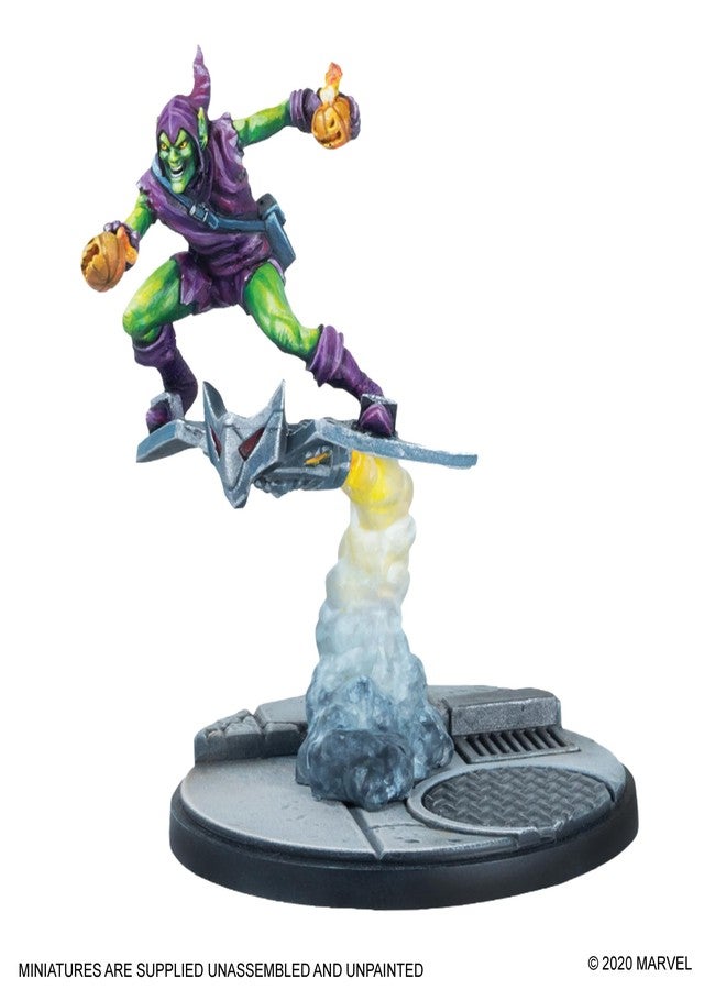 Atomic Mass Games Marvel: Crisis Protocol Green Goblin CHARACTER PACK - Unleash Chaos with the Goblin King! Tabletop Superhero Game, Ages 14+, 2 Players, 90 Minute Playtime, Made by Atomic Mass Games - Image 3