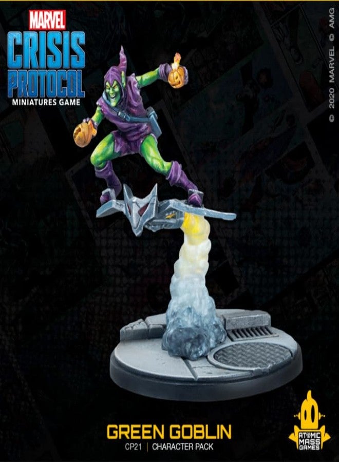 Atomic Mass Games Marvel: Crisis Protocol Green Goblin CHARACTER PACK - Unleash Chaos with the Goblin King! Tabletop Superhero Game, Ages 14+, 2 Players, 90 Minute Playtime, Made by Atomic Mass Games - Image 4