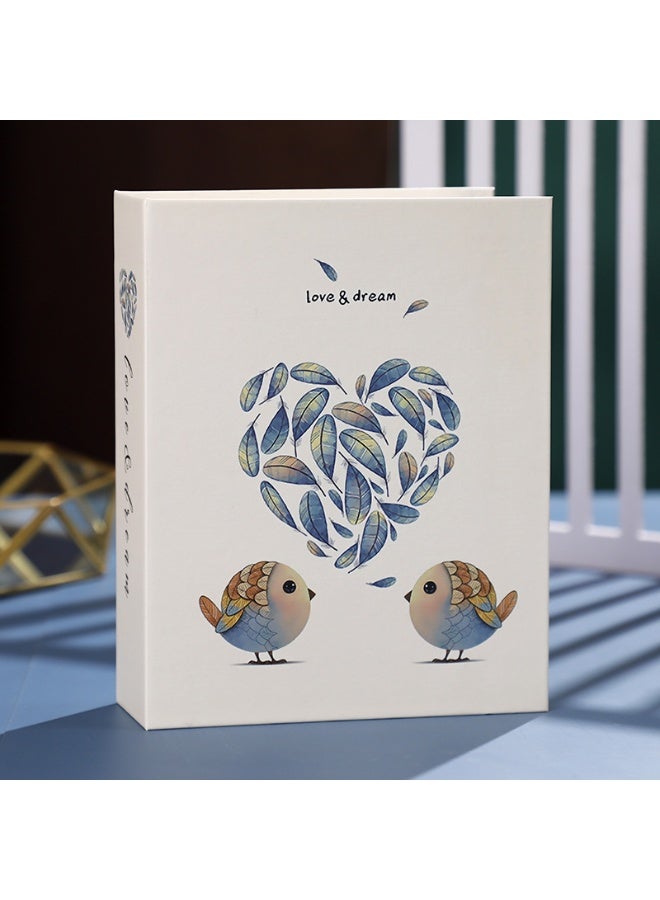 200 كتاب ألبوم تخزين الصور ، كتاب ألبوم 6 بوصة ، تخزين الصور بسعة كبيرة ، لأولاد الزفاف العائلي والبنات - Image 1