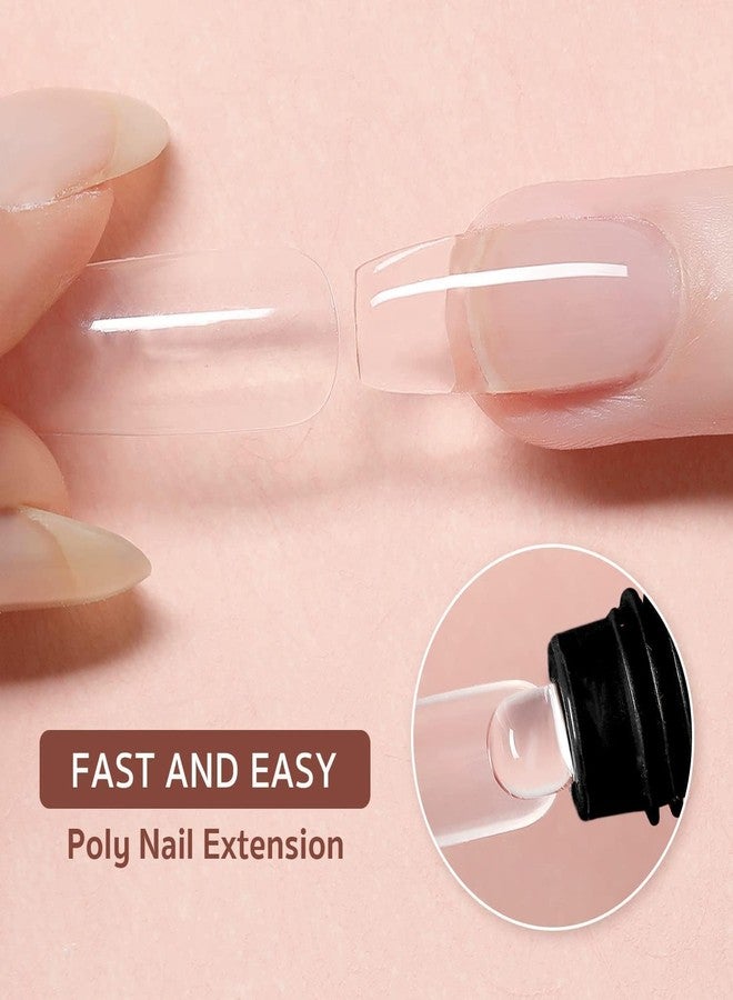 BOLT BEE 30 ML Polygel tubes Polygel For Nails Extensions Finger nail art Manicure Acrylic gel Varnish hybrid UV Poly gel- SHADE (clear) - Image 3