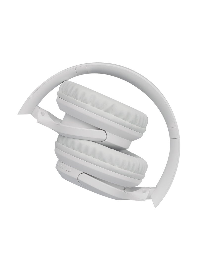 موديكس KO23NB1701W سماعات رأس لاسلكية بتقنية إلغاء الضوضاء النشطة وتقنية البلوتوث، متوافقة مع أجهزة الأندرويد والآيفون، اللون: أبيض - Image 2