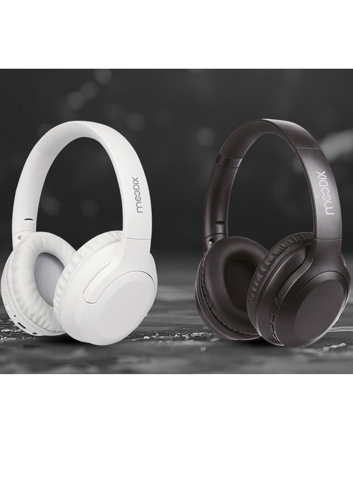 موديكس KO23NB1701W سماعات رأس لاسلكية بتقنية إلغاء الضوضاء النشطة وتقنية البلوتوث، متوافقة مع أجهزة الأندرويد والآيفون، اللون: أبيض - Image 3