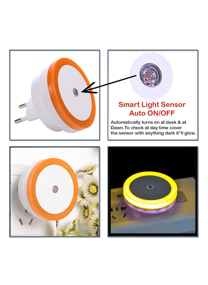 Generic Energy-saving sensor night lamp made of a circle shape, with automatic detection control feature, suitable for eye protection, a favorite gift for children on holidays and parties, blue  - Image 2