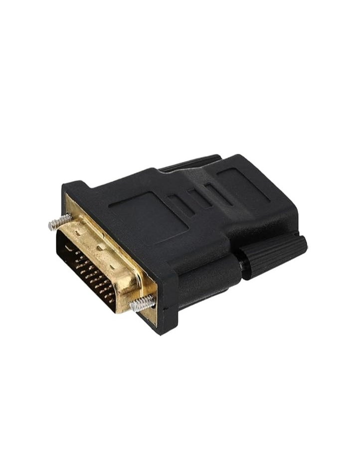 ماركة غير محددة محول HDMI انثى الى DVI ذكر 24 1 F-M لتلفزيون HD , متعدد الالوان  - Image 3