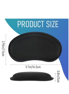 GX Mouse Wrist Rest Pad for Easy Typing Pain Relief Keyboard Wrist Rest Memory Foam Wrist Rest for Office/Gaming/Computer/Laptop/Mouse Wrist Rest Pad Support Gaming (Black), One Size  - Image 5