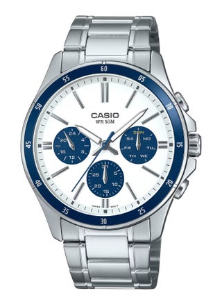 Quartz Analog Stainless Steel Men's Watch MTP-1374D-7A2V - pzsku/Z1B7DDD0BEED3AD299042Z/45/1746201765/1c232e95-ae5c-4f3f-b78b-647205732da9