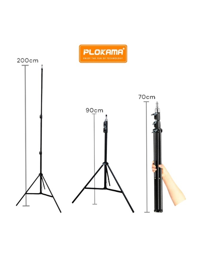 PLOKAMA Photograph Tripod PK8899 - Image 1