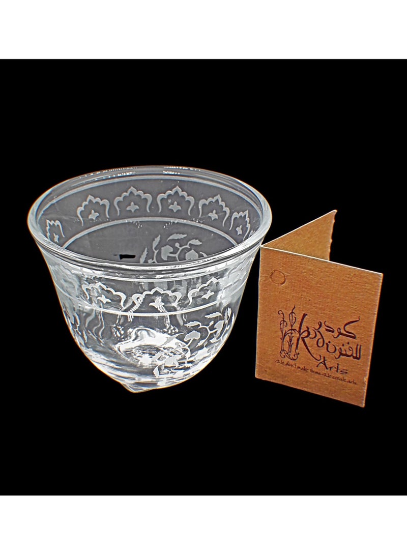 كودو آرتس طقم فناجين قهوة عربي 6 قطع - Image 2