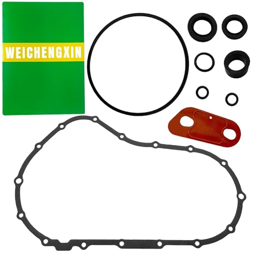 WEICHENGXIN Clutch Primary Cover Gasket Kit Compatible with Sportster 883 Sportster 1200 XL1200X XL1200XS Iron 883 XL883N XL1200NS XL883N XL1200CX XL1200V XL1200C XL1200T XL1200N XL883C 2004-2022 - Image 1