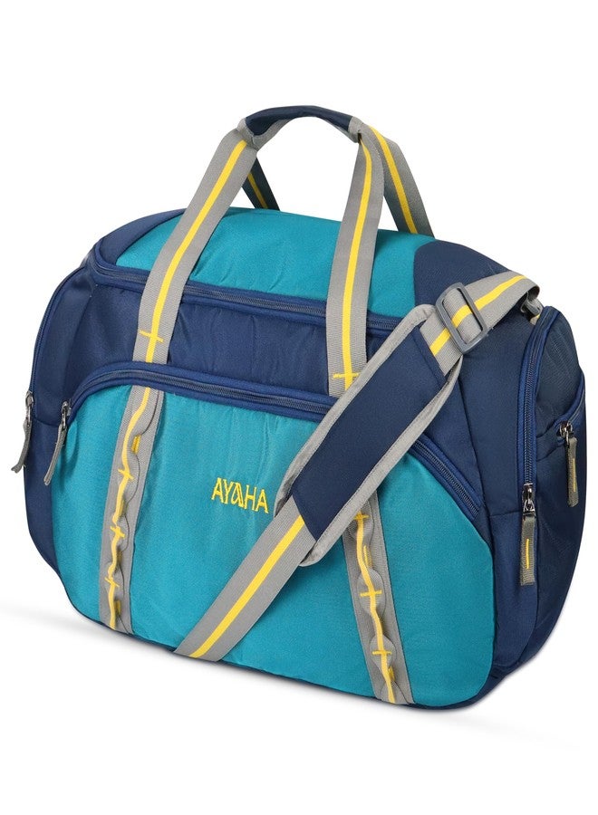 Ayaha Travel Bag, Weekender Duffle Bag, Luggage Bag for Travelling, Cabin Bag with Adjustable Long Strap, Multi Pockets & Light Weight to Carry (50x26x30cm) 39 Liter - Image 1