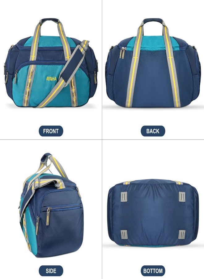 Ayaha Travel Bag, Weekender Duffle Bag, Luggage Bag for Travelling, Cabin Bag with Adjustable Long Strap, Multi Pockets & Light Weight to Carry (50x26x30cm) 39 Liter - Image 3