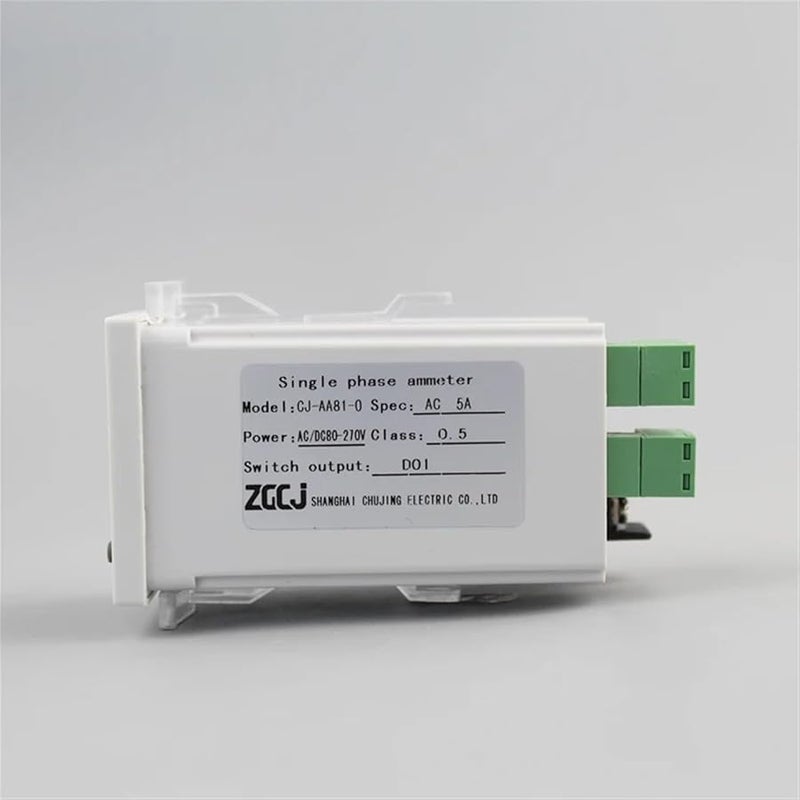 Single Phase Digital AC Ammeter 220V 0 5A Display With 1 Way Relay Alarm Output - Image 4