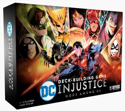 CRYPTOZOIC ENTERTAINMENT Board Games DC Comics Deckbuilding Game Injustice - Image 1