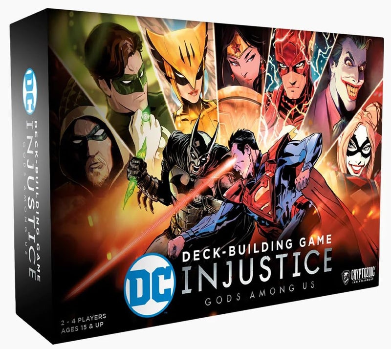 CRYPTOZOIC ENTERTAINMENT Board Games DC Comics Deckbuilding Game Injustice - Image 2