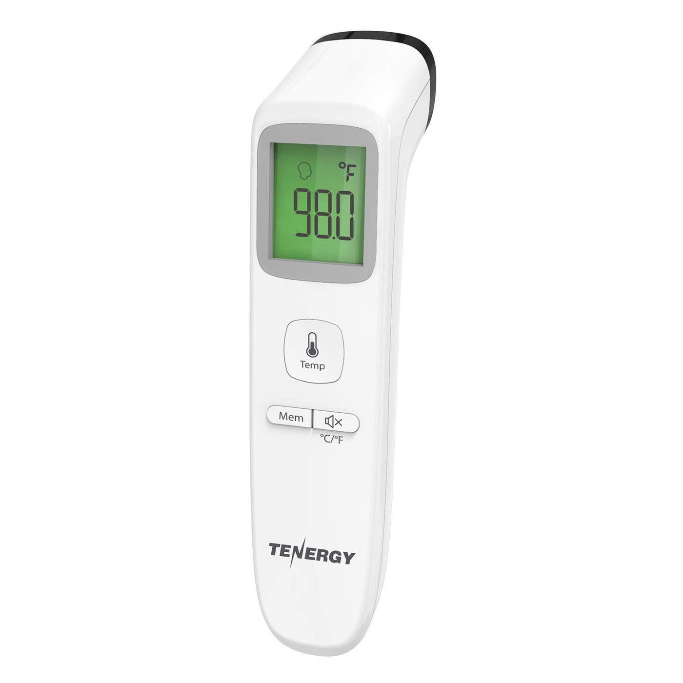 Tenergy NonContact Forehead Thermometer for Kids and Adults Touchless Instant Result Infrared Thermometer Digital Baby Thermometer with Fever Indicator for Whole Family Batteries Included