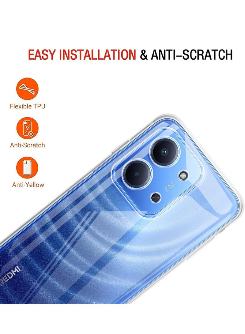 Xiaomi Redmi 15C 4G Shock Proof Case Cover - Ultra Clear, Durable & Accurate Cut-outs - Scratch, Dust & Smudge Protection - Transparent Silicon Back Cover for Xiaomi Redmi 15C 4G - Image 4