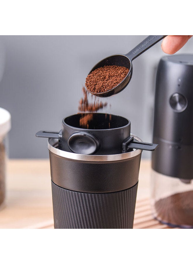 Cliton Pour Over Coffee Filter Cup Drip Style Stainless Steel Coffee Pot With Filter Basket For Home Use, 1-2 Cups - Image 4