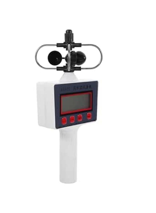 مقياس سرعة الرياح الرقمي المحمول بشاشة LCD للاستخدام في تعليم الجغرافيا والزراعة - Image 1