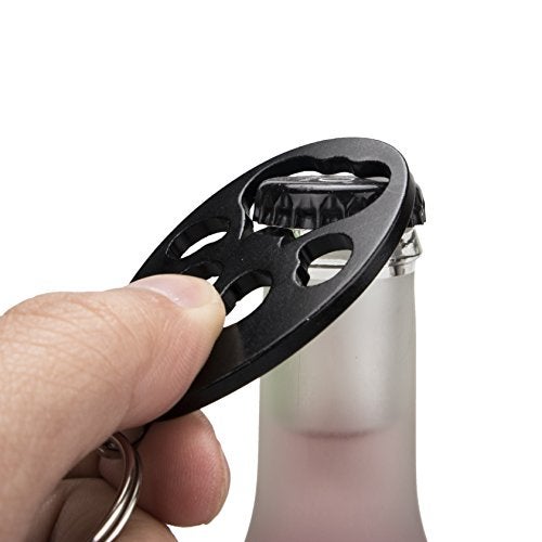 SWATOM Dog Paw Keychain Bottle Opener Beer Opener Tool, Key Tag Chain Ring, 6 Piece - Image 5