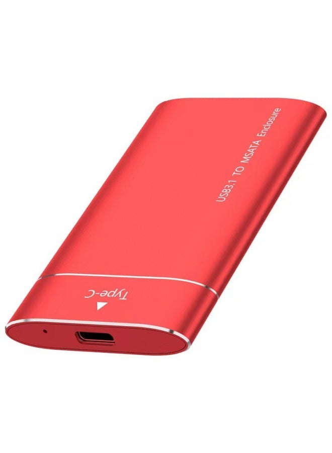Exclusive For Direct Selling Portable Mobile Solid State Drive 4T 2T High-speed External Mobile Hard Drive SSD1T-Capacity:8TB-Interface:Silver - Image 3