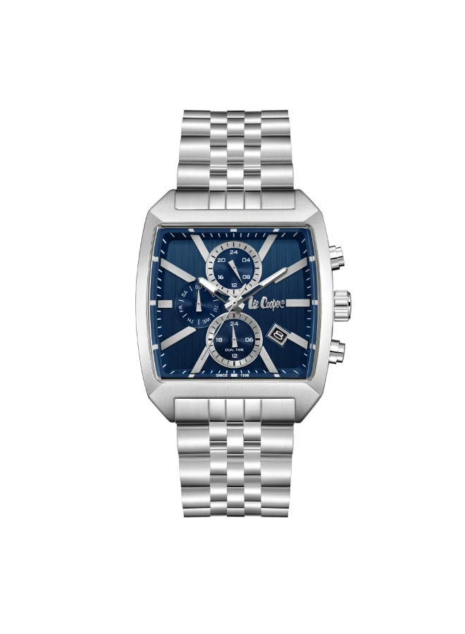 Lee Cooper Men's Metal Multi Function Watch LC08139.390 - 40X48 mm