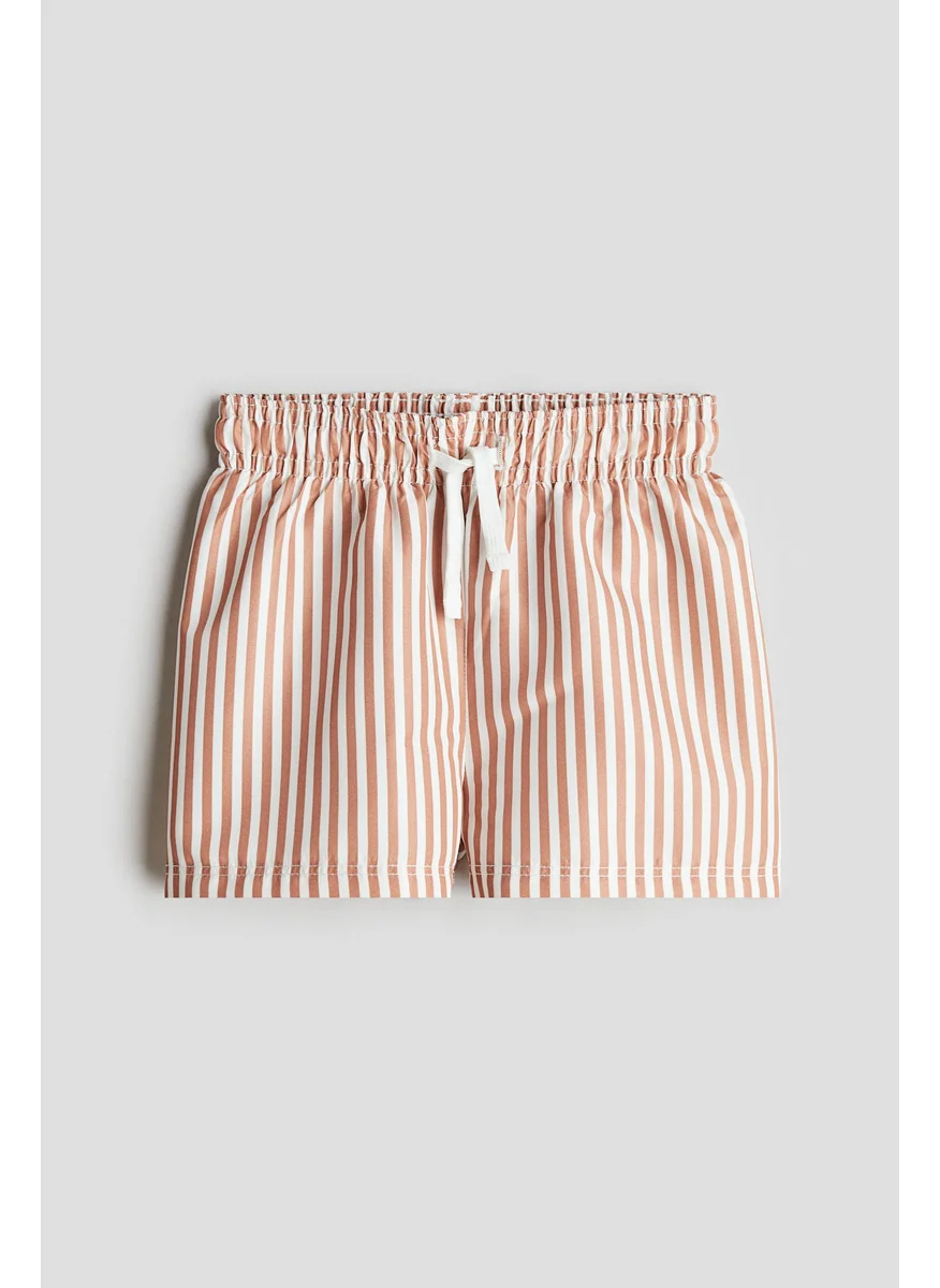 اتش اند ام Patterned Swim Shorts