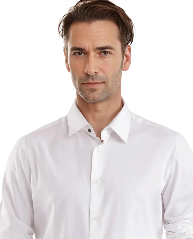 Rare Rabbit Men's Regular Fit Solid Shirt