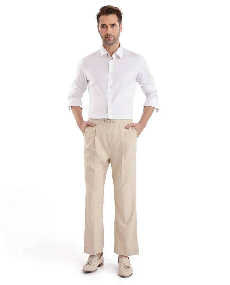 Rare Rabbit Men's Regular Fit Solid Shirt