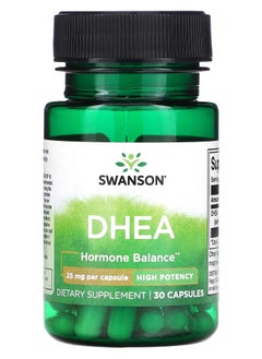 SWANSON Dhea High Potency 25 Mg 30 Capsules 