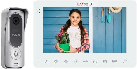 EVteQ EV-BDP-0107M 7-inch Video Door Phone Kit with 1MP Camera, Motion Detection, Night Vision, with Memory - Image 1