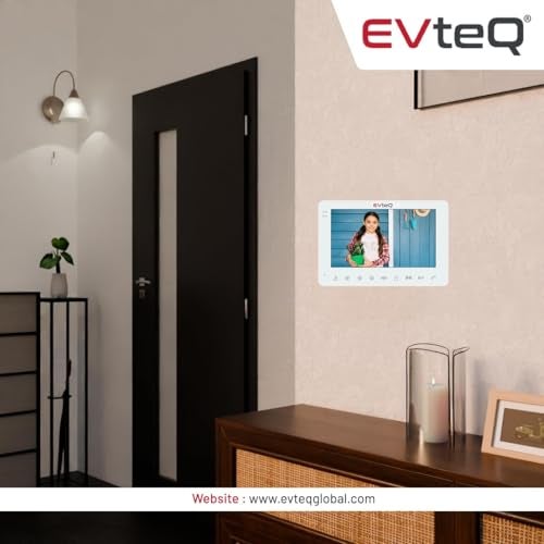 EVteQ EV-BDP-0107M 7-inch Video Door Phone Kit with 1MP Camera, Motion Detection, Night Vision, with Memory - Image 3