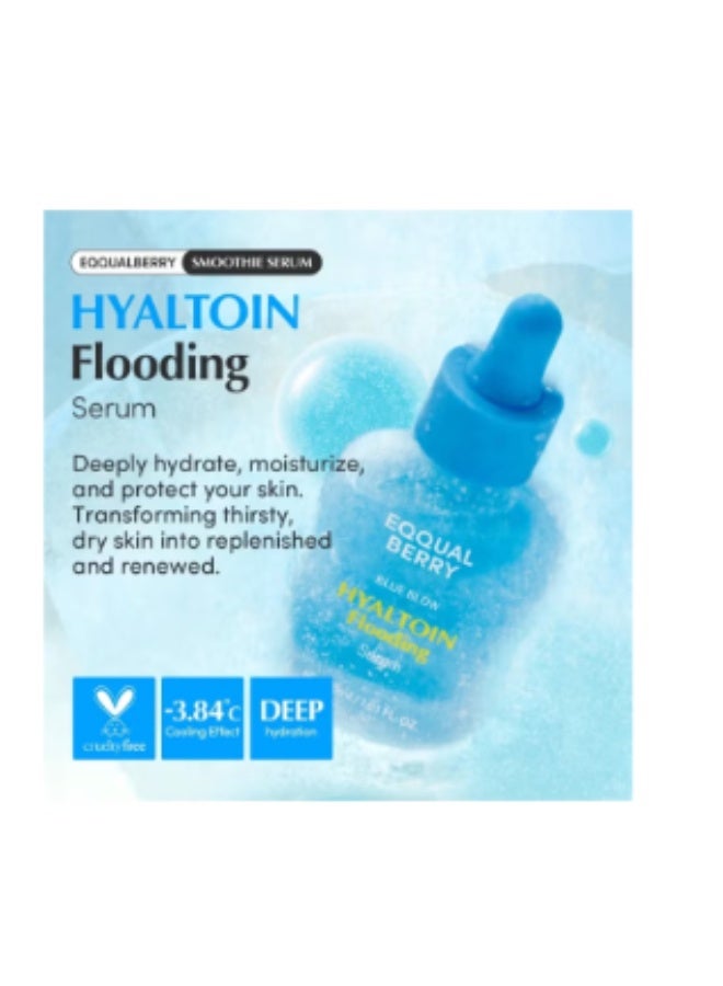 إيكوالبيري مصل إيكوالبيري بلو بلو هيالتوين فلودينغ 30 مل - ترطيب عميق وترطيب مكثف، تبريد فوري - Image 4