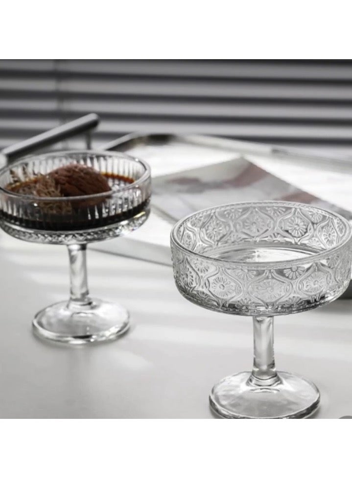 Set of 6 Pure Glass Juice Glasses - Image 2