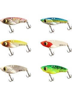 CAPTAIN 3661 Vertical Metal Vibration 7.5gr Jig Bait Color: 01  - Image 2