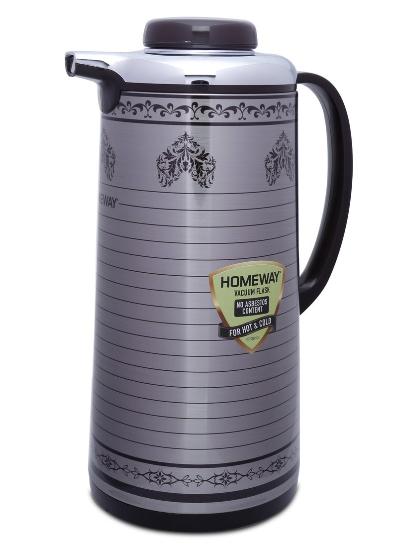 Homeway Vacuum Flask 1.0L – Double Wall Insulated Stainless Steel Bottle for Hot & Cold Drinks – Durable, Leak-Proof Thermos – Ideal for Travel, Office, and Outdoor Use - Image 1