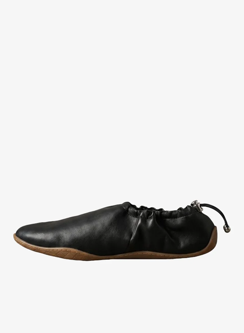 Calvin Klein Leather Hybrid Ballet Trainers