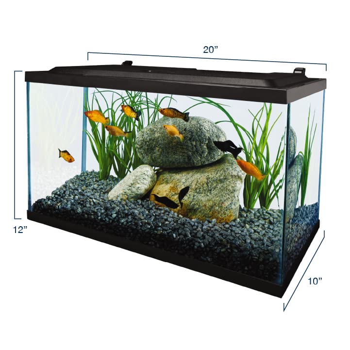 Tetra Aquarium, 10 Gallon, Complete Tropical Fish Tank Kit with LED Lighting for Freshwater Fish - Image 5