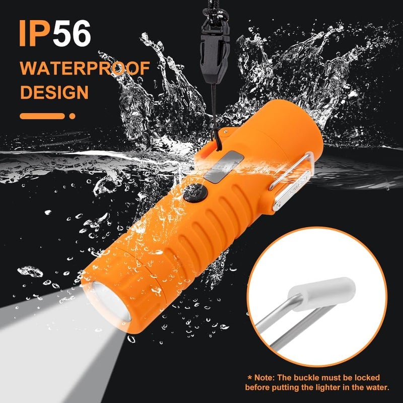 LCFUN Electric Lighters Rechargeable Lighters Flexible Neck Dual Arc Electronic Lighter USB C Lighter with LED Battery Indicator and Flashlight for Candle, Camping, Hiking, Outdoor Adventure - Image 5