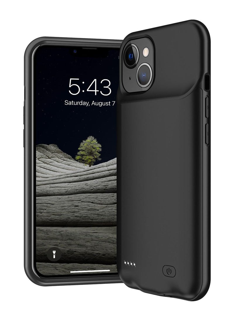 Raxoom 3500mAh Battery Case Cover Rechargeable Extended Power Bank Wireless for iPhone 13 - Image 3