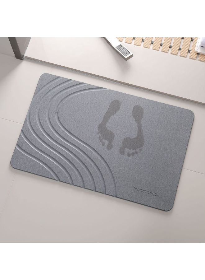 Hard Board Diatom Mud Absorbent Mat Non-slip Toilet Toilet Door Quick-drying Foot Mat Household Diatomite Bathroom Mat